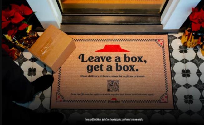 This Pizza Hut Doormat Is a Gift That Keeps on Giving