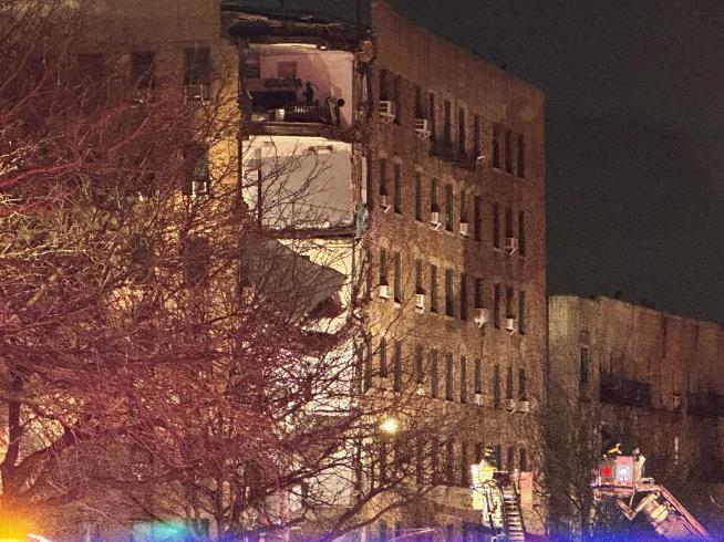 Partial Building Collapse Exposes Apartments