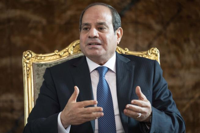 Egypt's Leader Easily Wins 3rd Term. It Won't Be an Easy One