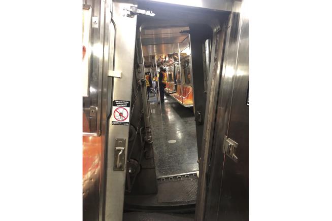 NYC Subway Train Collides With 2nd Train, Derails