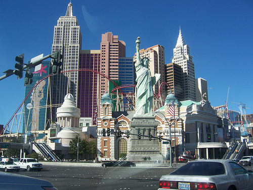 In Slump, Vegas Pushes Escapism