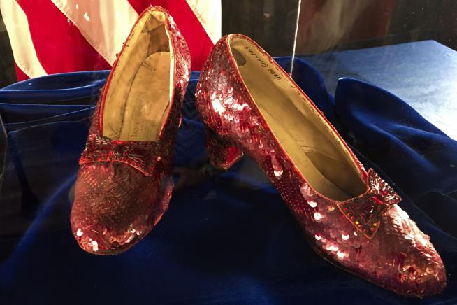 Another Guy Is Busted in Theft of Wizard of Oz Slippers