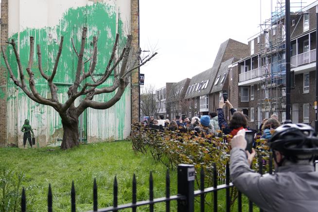 Banksy Confirms Mural Near Bare Tree Is His