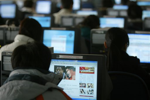 China to Declare 'Internet Addicts' Sick