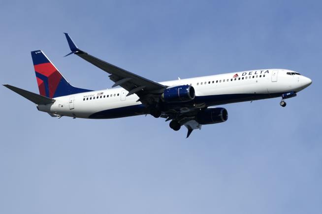 Delta Jet's Emergency Slide Washes Up in Odd Spot