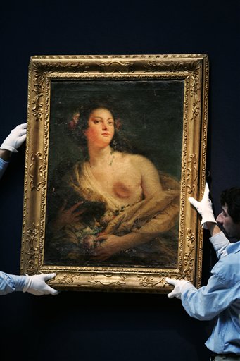 'Risqué' Attic Painting Sells for $4.1M