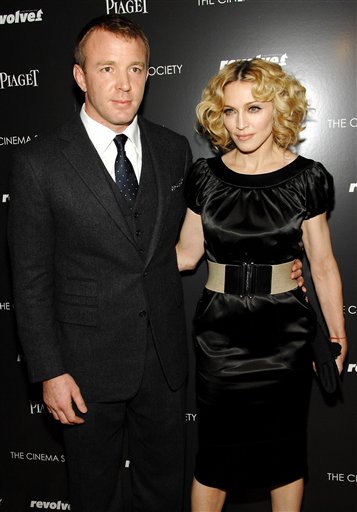 Madonna, Guy to Spend Christmas Together