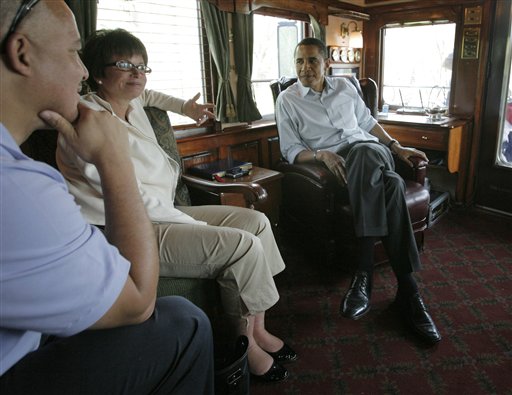 Amtrak Expects Throngs Along Obama's Route