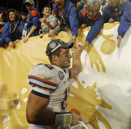 Tebow to Gators: 'Let's Do It Again'