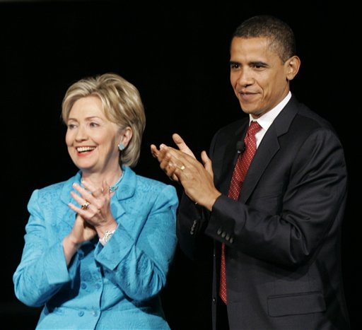 Hillary & Barack 'Barely Speak'