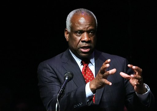 Clarence Thomas Strays From Righty Line