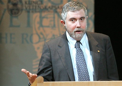 Krugman in 'Despair' Over Toxic Asset Plan