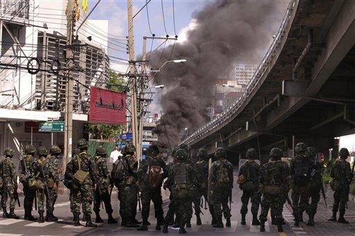 Thai Army Battles Protesters