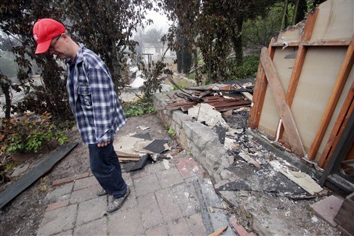 Calif. Evacuees Back Home; Blaze Blamed on Power Tools