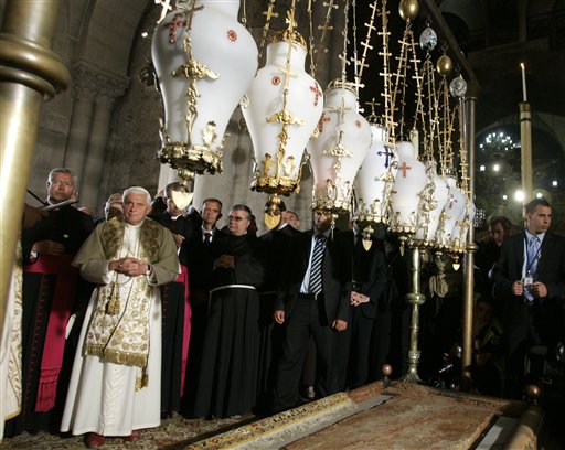 Mideast Peace Possible: Pope at Holy Sepulcher