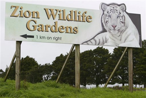 Tiger Kills New Zealand Zookeeper