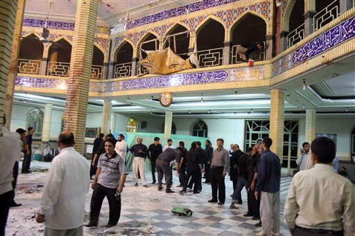 Iran Mosque Bombing Kills 30