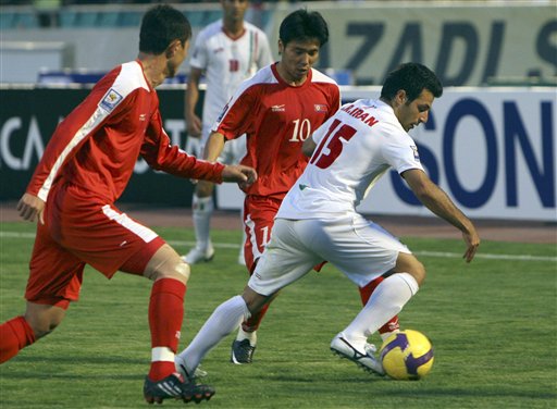 N Korea, Iran Battle to Soccer Stalemate