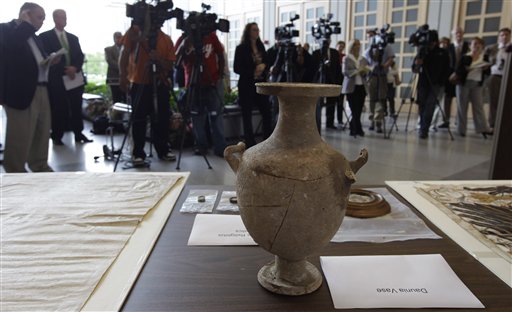 US to Return $10M Stolen Art Stash to Italy