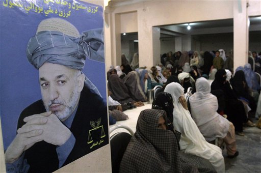Karzai Looks Vulnerable in Afghan Election