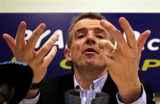 Ryanair Boss: You Want Service? Try Another Airline