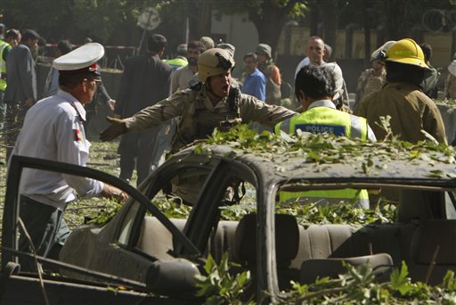 7 Dead, 91 Hurt in Blast Near Kabul NATO HQ