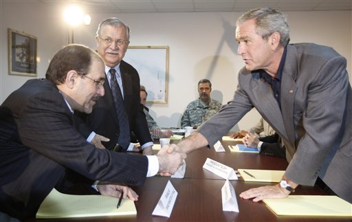 Bush Visits Iraq, Says Some Troops Might Come Home