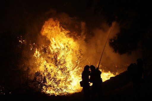 Calif. Firefighters See First Sign of Progress
