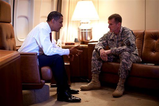 Obama Lashed McChrystal in Tense Faceoff
