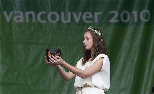 Olympic Flame Arrives in Canada