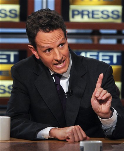 Geithner: Recovery Could Be 'Choppy'