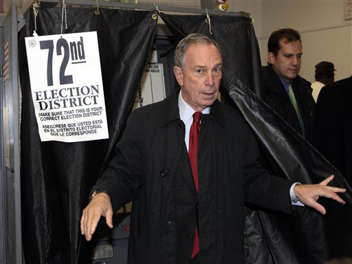 Bloomberg Wins 3rd NYC Term