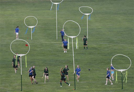 Quidditch Scores Big on College Campuses