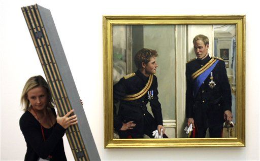 Harry, William Get First Double-Portrait