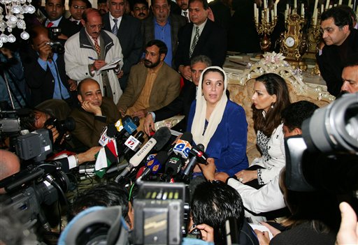 Bhutto Says Power-Sharing Deal Is Close