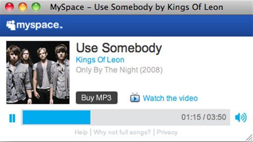 Hard-up MySpace Turns to Selling User Data