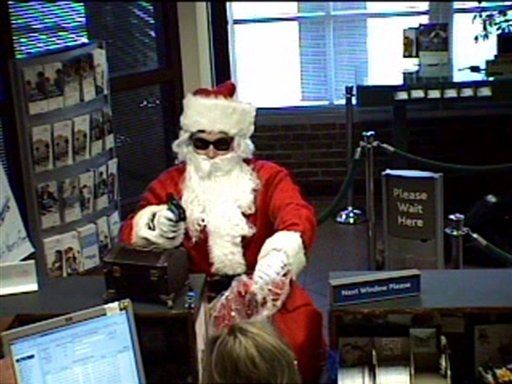 Leprechaun Bank Robber Tied to Santa Heist