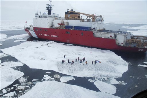 Coast Guard Sets Up First Base in Warming Arctic