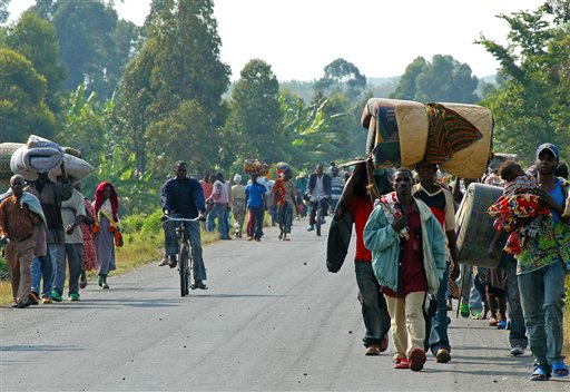 Thousands Flee Congo Fighting