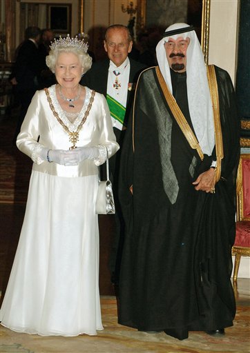 Saudi, Brit Royals Dine