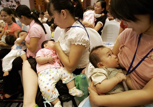 Breastfeeding Boosts Baby IQs