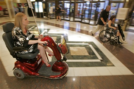 Lazy Gamblers Rent Scooters in Vegas