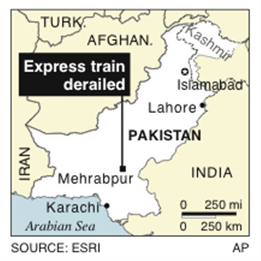 Deadly Pakistan Train Crash