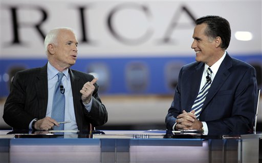 Mitt Backs McCain, Urges Delegates to Do Same