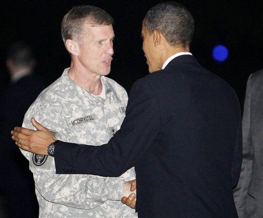 McChrystal to Resign Today