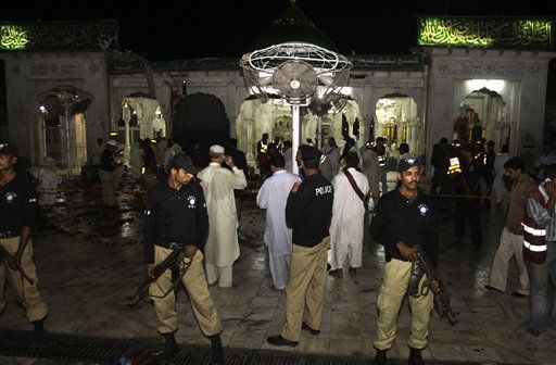 Pakistan Blasts Kill 42 at Sufi Shrine
