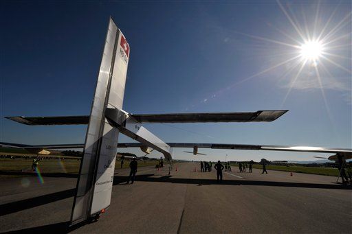 Solar Plane Completes 24-Hour Flight