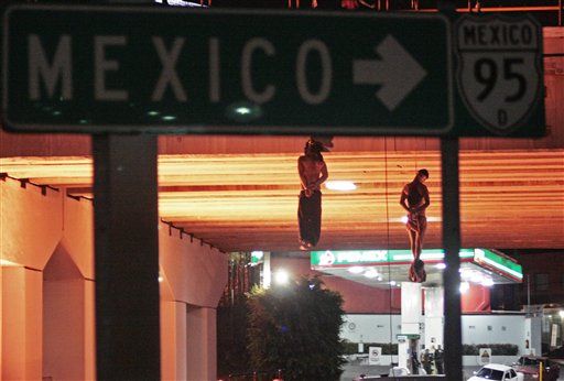 Headless Bodies Hung From Mexican Bridge
