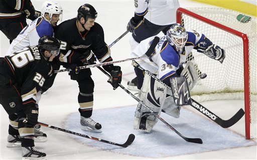 Ducks Keep Rolling With OT Win over Blues