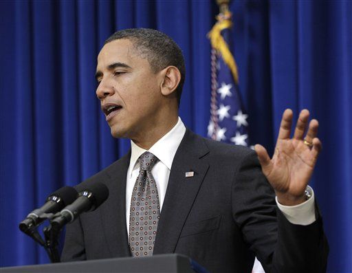Obama Saying Right Things, but Sounds Weary of Job
